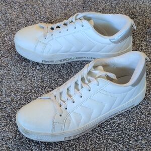 Primark White Quilted Women's Sneakers